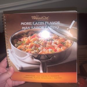 Pampered Chef Latin cookbook